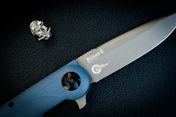 Складной нож Biker Z PGK TacWash Gray G10