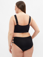 Набор из 3 высоких трусиков-слипов с перемычками по бокам (Размер: 2X) (Цвет: разноцветный)