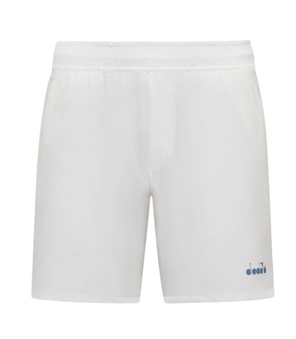 Мужские теннисные шорты Diadora Shorts Icon 7 " - белый