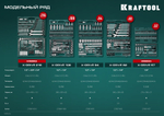 KRAFTOOL X-Drive 94, 94 предм., (1/2″+1/4″), универсальный набор инструмента (27883-H95)