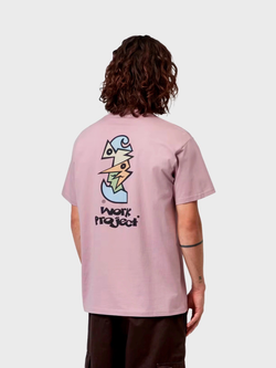 Футболка Carhartt WIP Cubist Hortensia