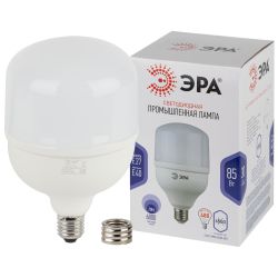 Лампа светодиодная ЭРА STD LED POWER T140-85W-6500-E27/E40 Е27 / Е40 85Вт колокол холодный дневной свет | Лампы cветодиодные POWER