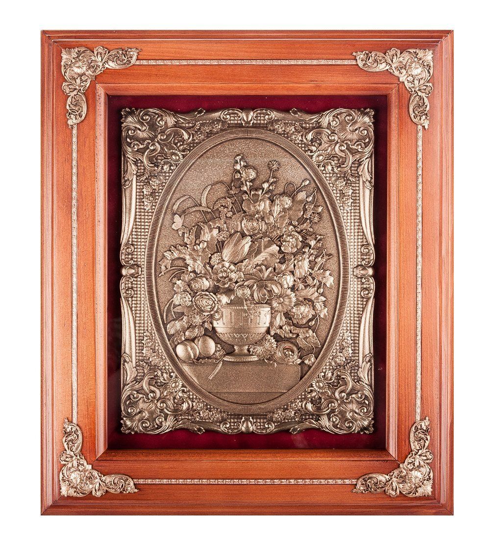 ПК- 47 Ключница «Цветы в вазе» 29х33