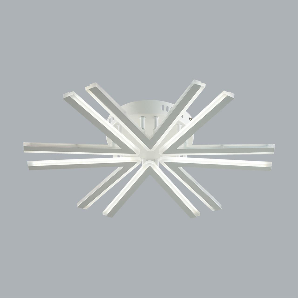 8029/60CL LEDIO LN25 248 белый/белый, металл/акрил Потолочный светильник с ПДУ LED 60W 3000-6000К 220V ALBERTA