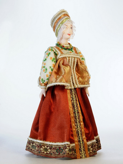 Кукла коллекционная Русская красавица Севера России