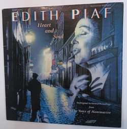 Винтажная виниловая пластинка Edith Piaf Heart And Soul (UK 1987)