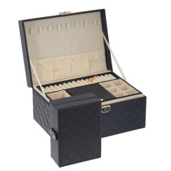 GAEM Шкатулка для украшений с дорожным футляром, L25 W18 H12,5 см