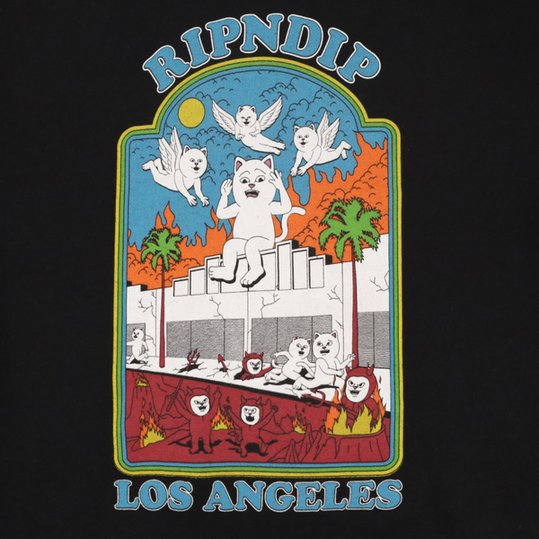 Толстовка мужская Ripndip Heaven On Earth Hoodie артикул:RND9934 - купить в магазине Дайс