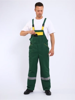 Полукомбинезон рабочий Великан на лямках больших размеров