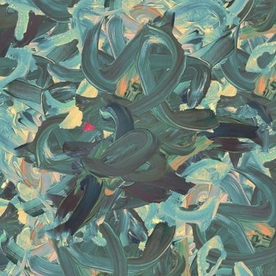 Абстракция гуашь 2