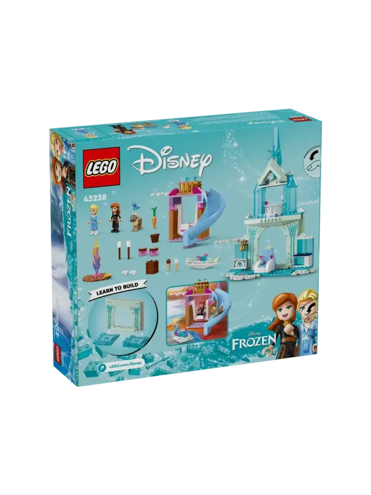 Конструктор Disney Princess 43238 Ледяной замок Эльзы