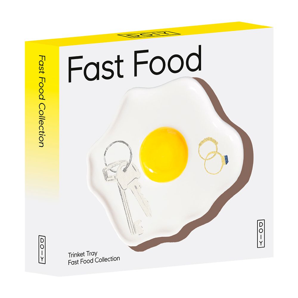 Поднос декоративный Fast Food, Egg, 14,5x14 см