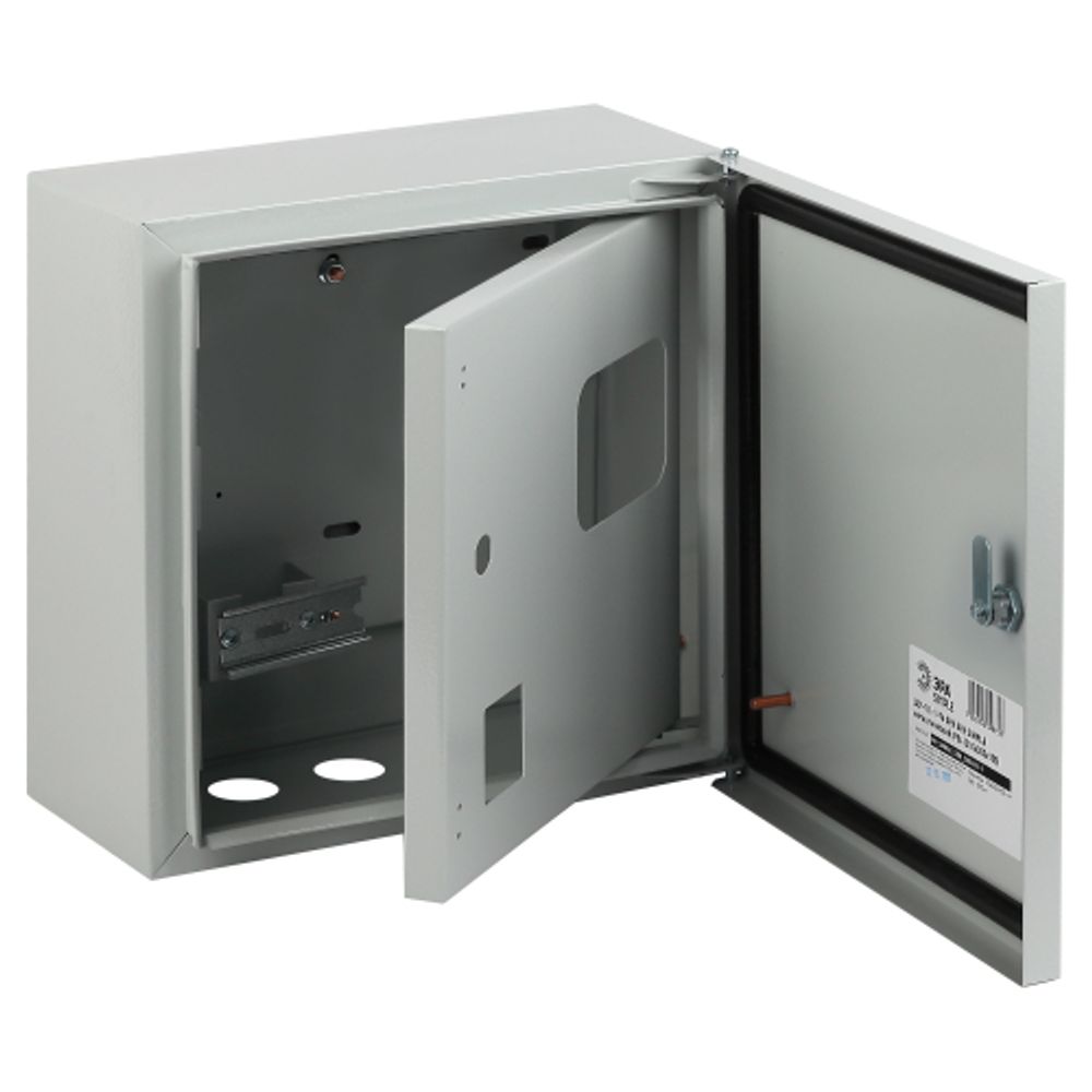 Корпус металлический навесной ЭРА SIMPLE ЩУ-1-1-1 2-х дверный (300х310х155) IP54 У2 серый | Электротовары