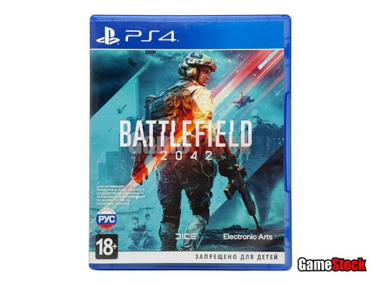 PS4 Battlefield 2042 Б/У CUSA-23250 (Полностью на русском языке) Требуется PS+