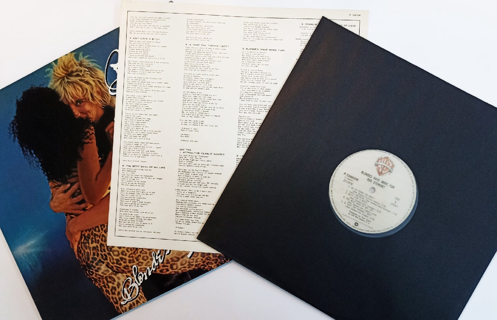 Rod Stewart Blondes Have More Fun (Japan 1978)