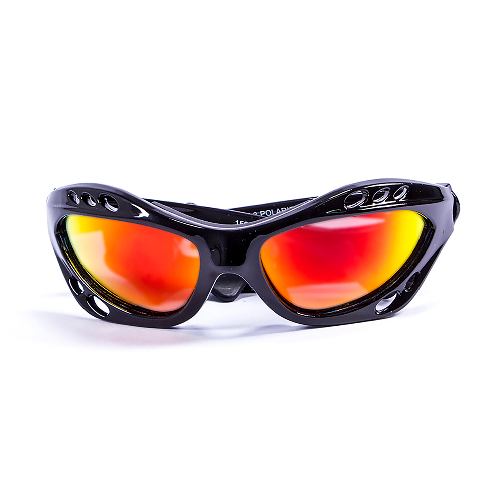 Спортивные очки OCEAN Cumbuco Black / Revo Orange Polarized lenses