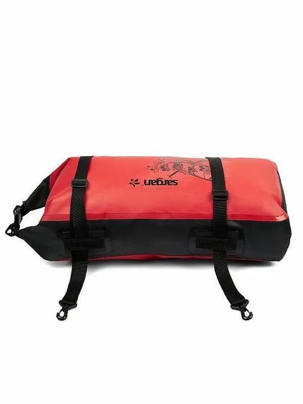 Гермо-мешок-рюкзак Sargan Скелетон Супер-Сап 25 л красный