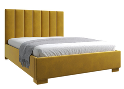 Кровать двуспальная, 140х200 Беатрис желтый