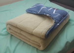 Одеяло ЛЕЖЕБОКА Woolly blanket 140х205 меховое из 100% шерсти мериноса, 2641-140-287-46