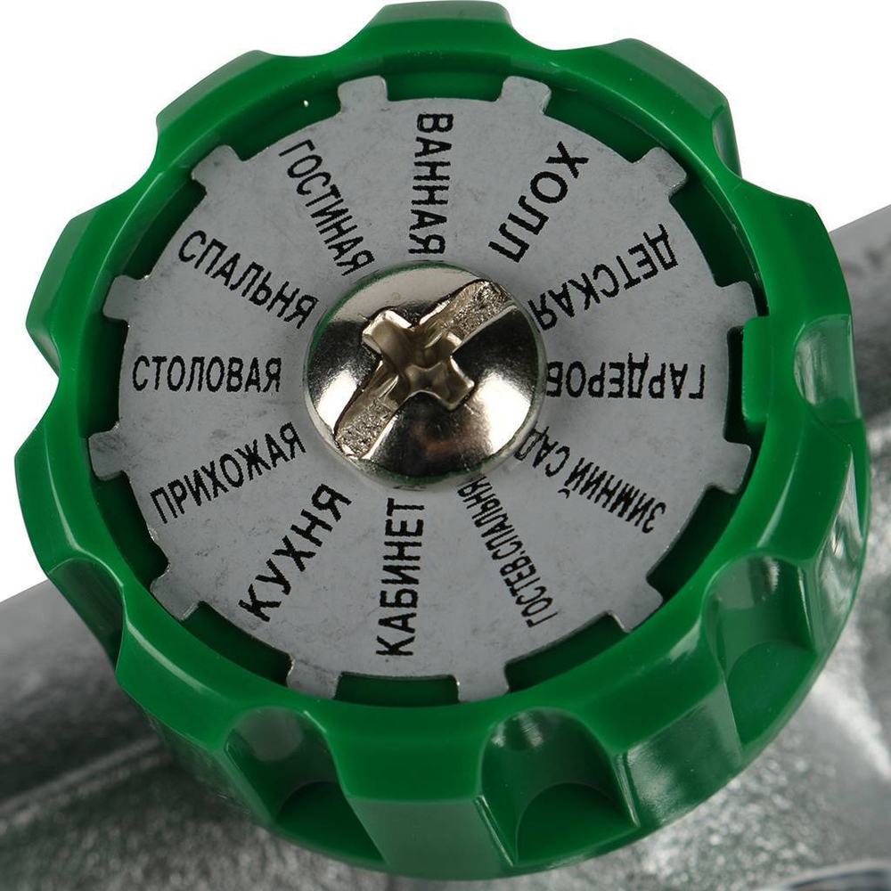 Коллектор FAR  рег. 1" 2 отв. 3/4" для соединений Eurokonus