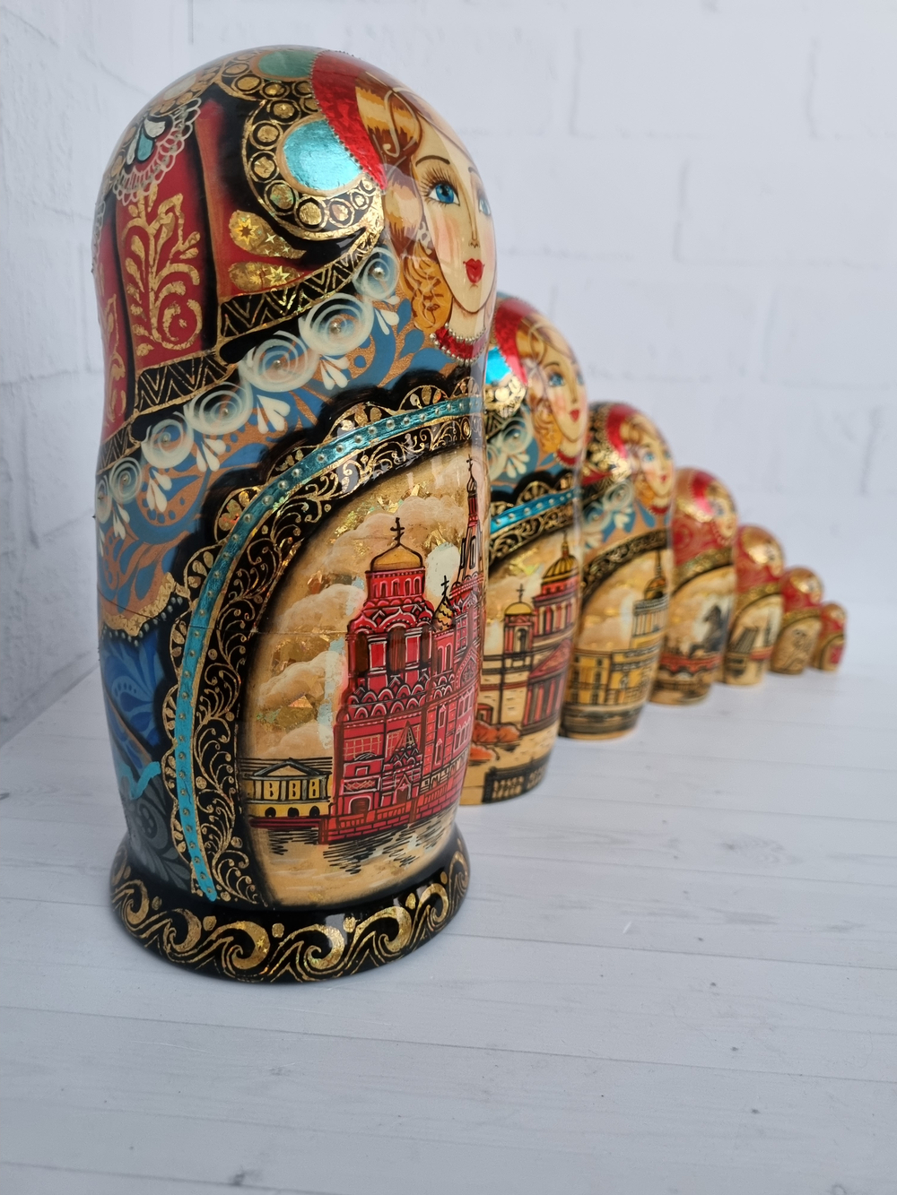 Матрешка "с видами города "  7мест