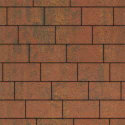 Тротуарная плитка ПРЯМОУГОЛЬНИК 300х150 мм - Листопад гладкий Арабская ночь