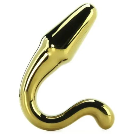 Анальная пробка G12 золотой