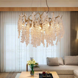 Люстра Cloyd HAOMA C8 / Ø60 см - латунь (арт.10844)