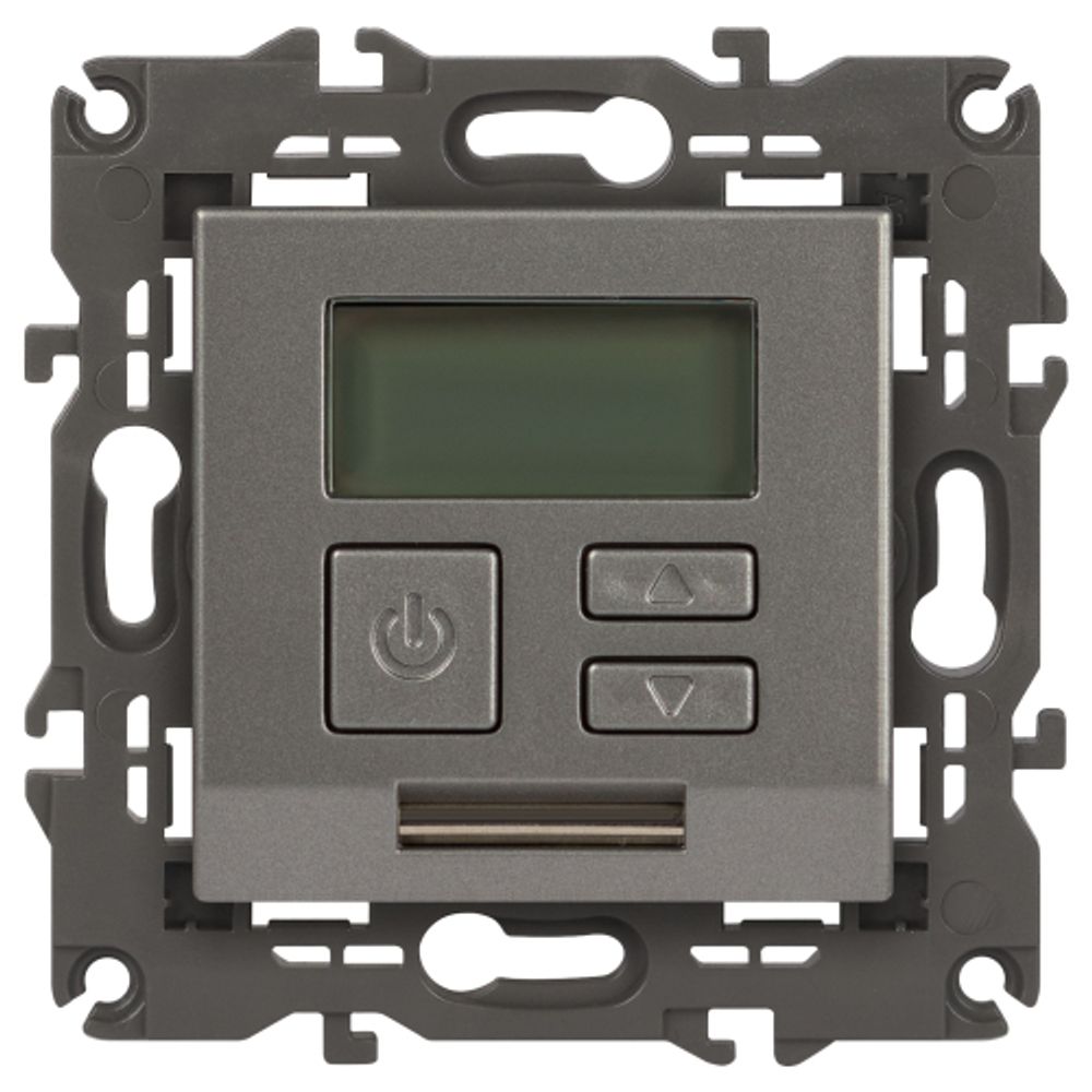 Терморегулятор ЭРА Elegance 14-4111-16 универс.230В-Imax16А, титан