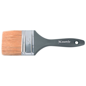 Кисть плоская Matrix Евро 3 дюйма 75 мм натуральная щетина пластмассовая ручка (83066)