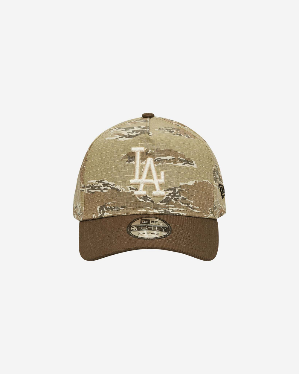 New Era La Dodgers 9Forty Регулируемая Кепка С А-Образной Рамкой, Двухцветный Тигровый Камуфляж