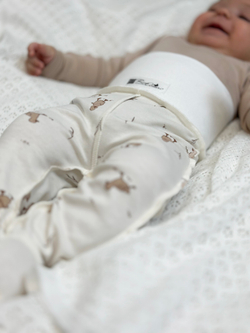 Ползунки швы наружу Утята Экрю RinaAmari