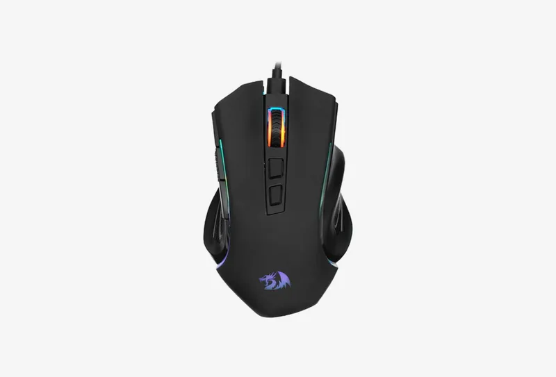 Мышь беспроводная/проводная Redragon Griffin Wireless [78069] черный
