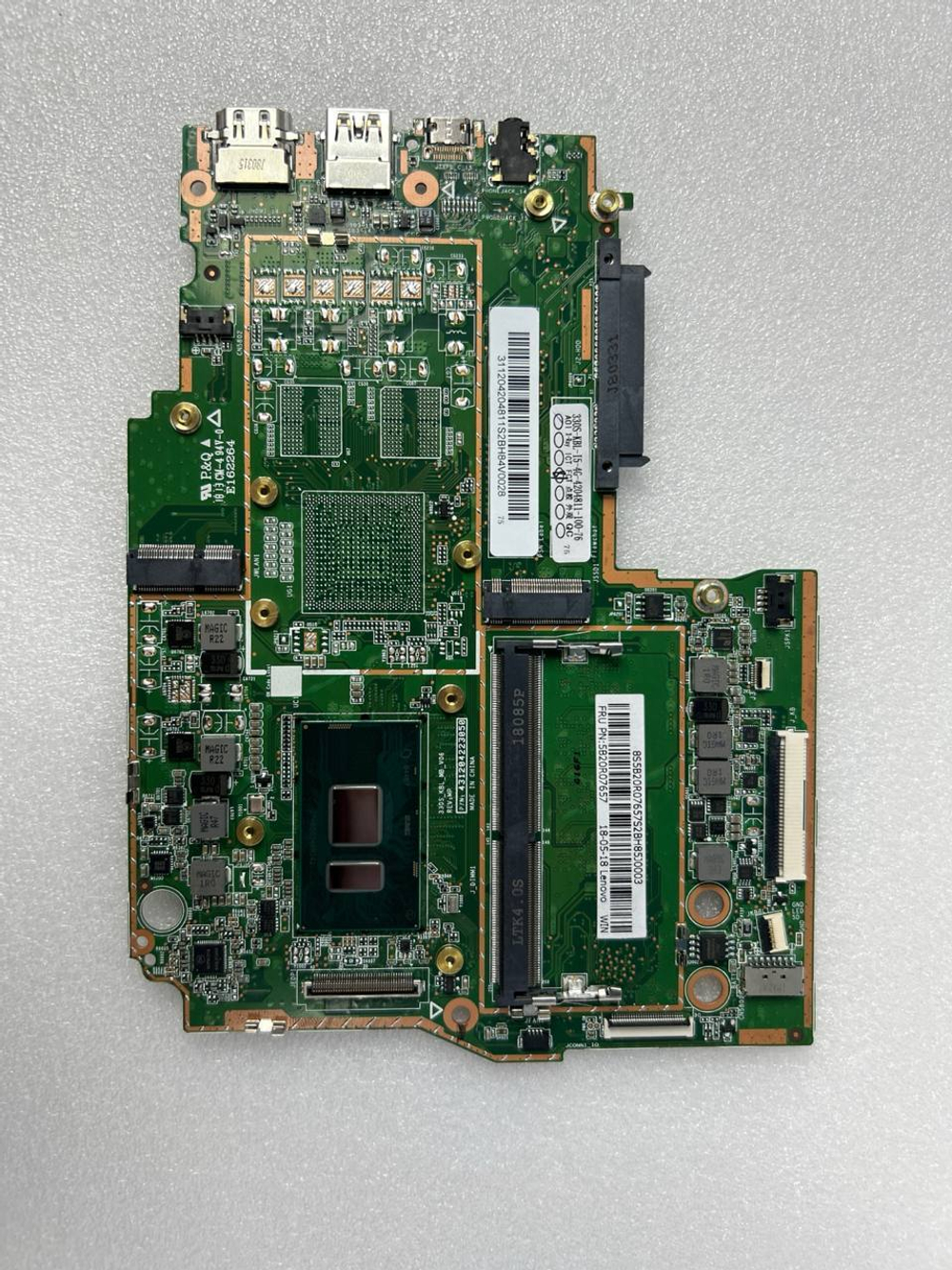 Материнская плата для ноутбука Lenovo ideapad 330S-14IKB Intel core I5-7200U UMA 4G WIN (5B20R07657), оригинал