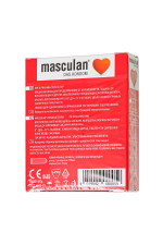 Презервативы Masculan Sensitive plus - 3 шт. (Цвет: не задано)