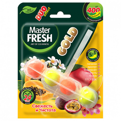 Master Fresh блок для унитаза тропик 50г