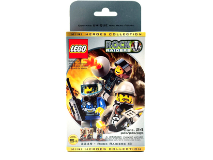 Конструктор LEGO 3349 Коллекция минифигурок Рок - Райдерс #3