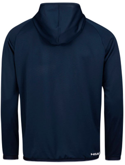 Мужская теннисная кофта Head Power Hoodie M - dark blue/print vision
