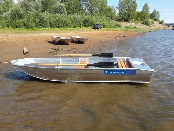 Алюминиевая моторная лодка Тактика-370