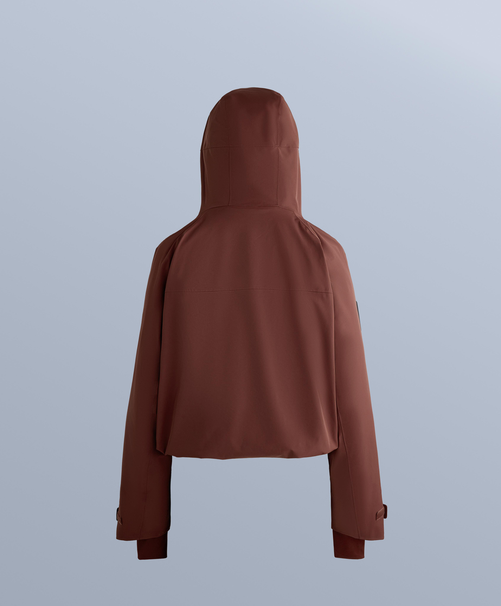 Oysho Водонепроницаемая куртка с карманами Primaloft® Feel the Performance TM SKI, терракотовый