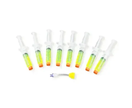 UV добавка для определения утечек фреона BAVIS UVL 8 x 7,5мл с адаптером 1/4" (8 доз по 7,5мл)