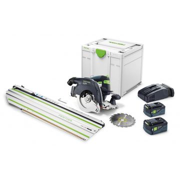 Пила дисковая аккумуляторная FESTOOL HKC 55 5,2 EBI-Set-FSK 420