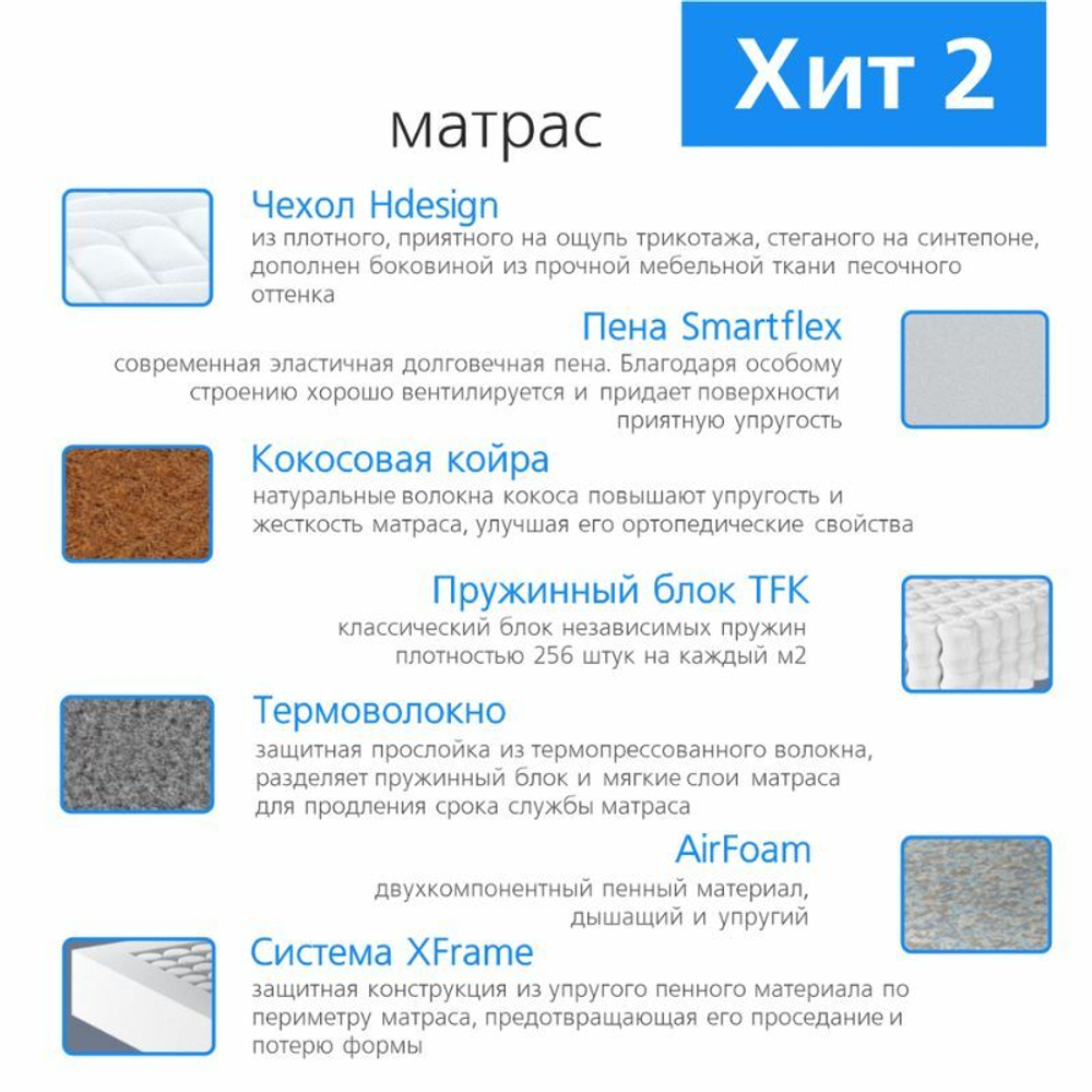 Матрас Вегас Хит 2