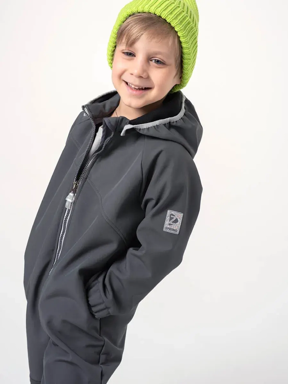 Комбинезон softshell детский демисезонный мембрана