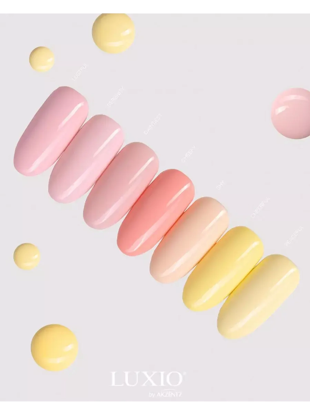 Гель лак Luxio Dainties для ногтей 15 мл