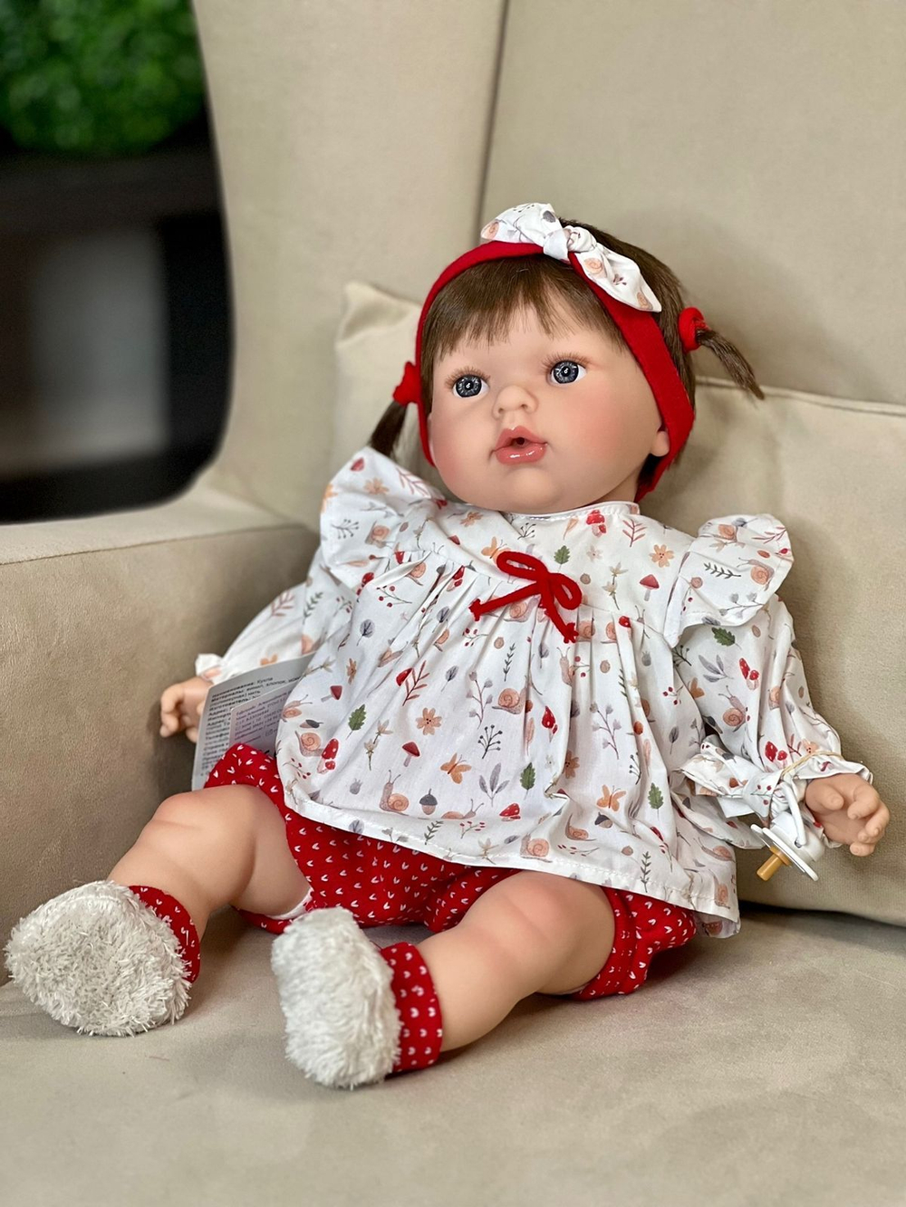 Кукла Nines 45см TITA мягконабивная, в пакете (N1820K)