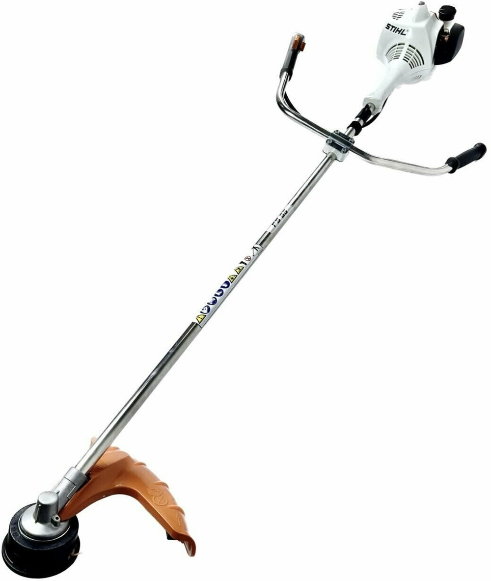 Триммер STIHL FS55 бензиновый, ширина скашивания 55см, полная комплектация с катушкой и ножом ОРИГИНАЛ