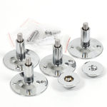 Полотенцесушитель 50х60х1", 5, нерж сталь, с креп, Aquater, София-гранд