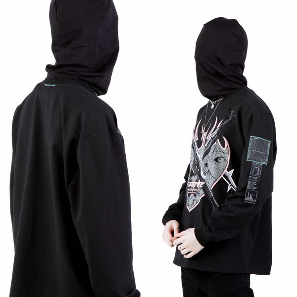 Лонгслив Type-A Черный - фото 3