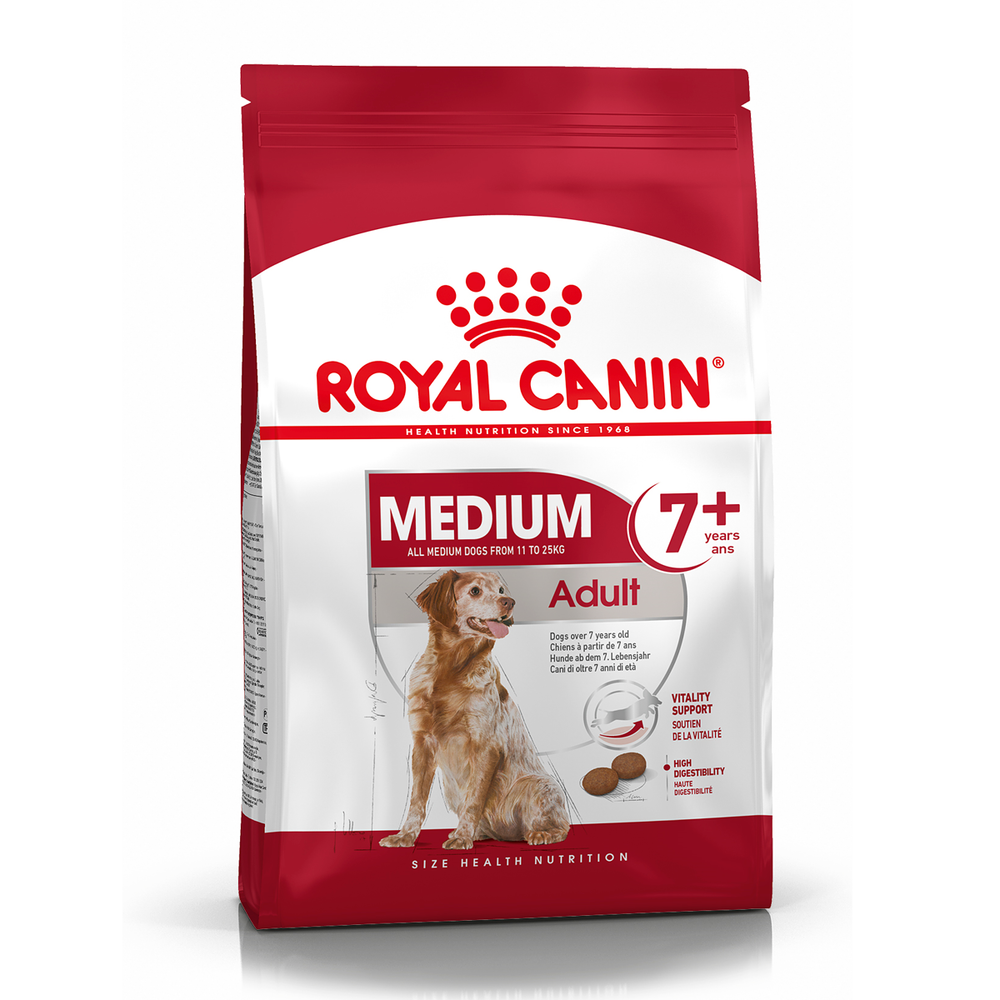 Сухой корм Royal Canin Medium Adult 7+ для взрослых собак средних размеров от 7 лет и старше Сухой корм Royal Canin Medium Adult 7+ для взрослых собак средних размеров от 7 лет и старше